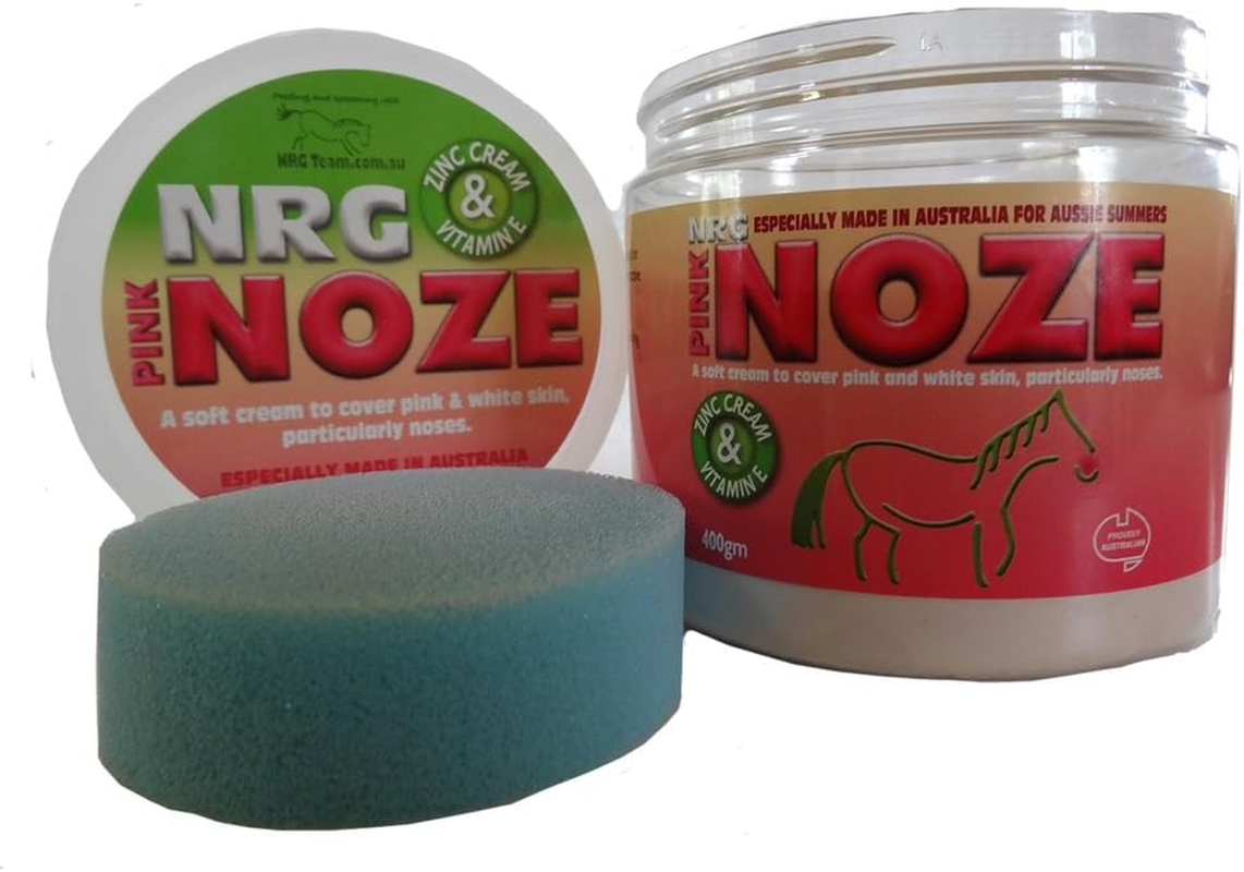 Nrg Pink Noze Zinc Cream 400Gm Horse Waterproof Natural image number 1