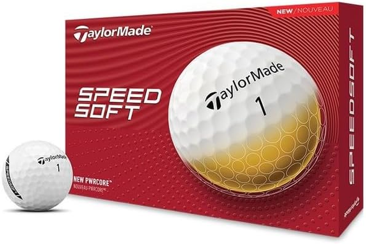 Taylormade Golf Speedsoft Golf Balls 2025 | White | Distance Performance image number 1