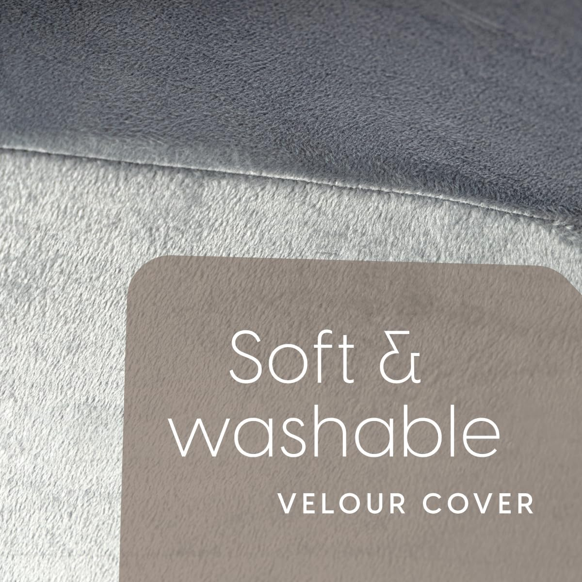 Milliard Solid Foam Wedge Reading Pillow for Sitting up in Bed, Adult Size Back Rest Pillow with Arms and Neck Support, Use as Bed Pillows for Bedrest or Relief from Acid Reflux and GERD image number 4