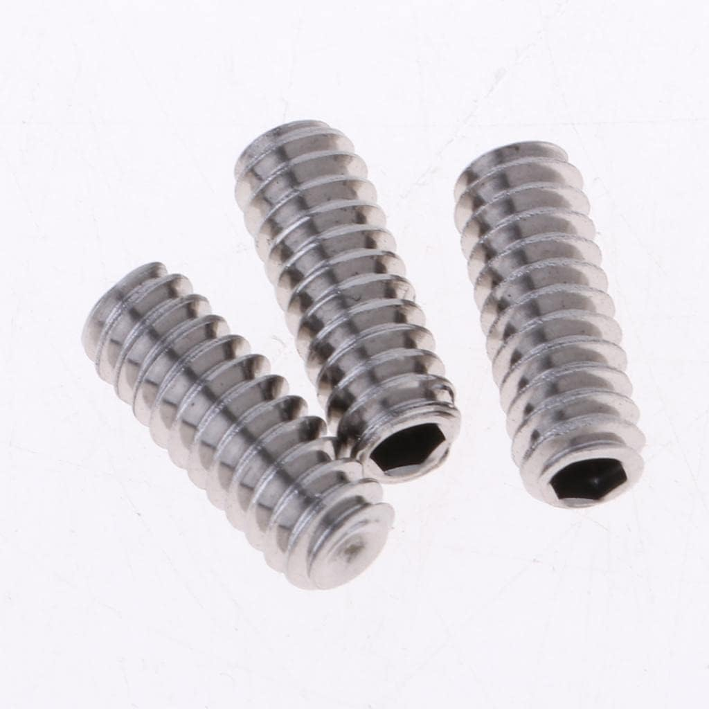 3 Pieces Fin Screws and Hex Key Suit for Surfboard Fin Key Surf Board Tool Surfing Accessory
