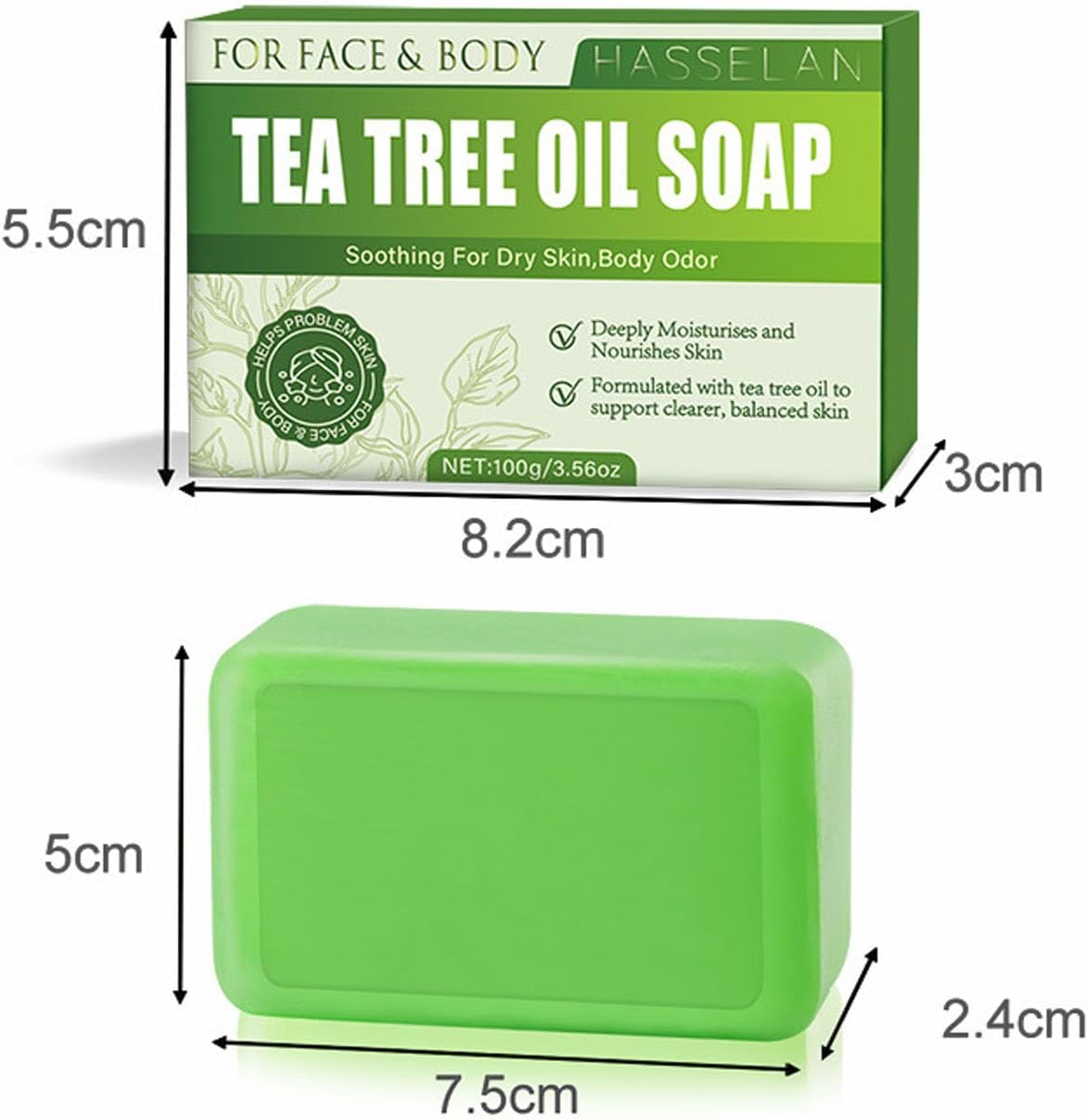 For Veloma Soap, Natural Organic Handmade, 100G/3.56Oz Natural Formula, Replenishes Moisture Cold Process Formula, Soothing Hydrating Body Wash for Clear Healthy Skin, Suitable for Face & Body (1) image number 1