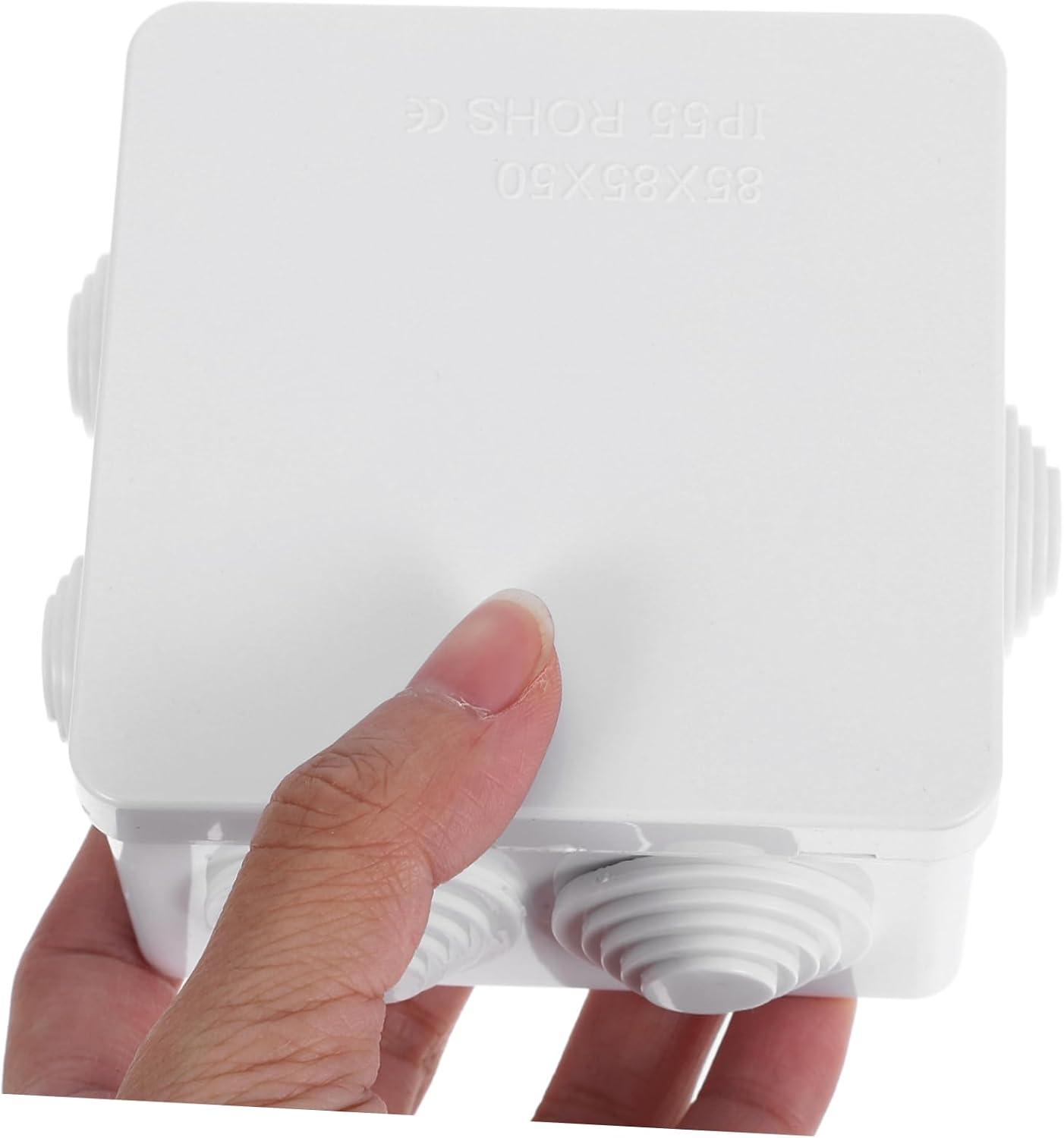 SOLUSTRE Electrical Box Outdoor Weatherproof Junction Box Small Plastic Enclosure for Outdoor Use image number 3