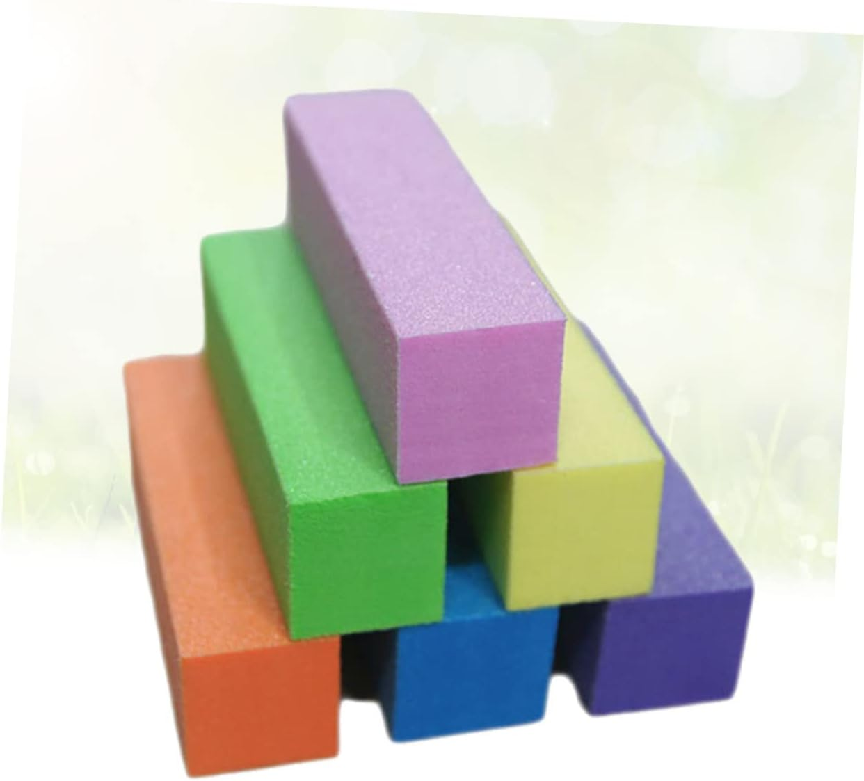 HONITANO 12Pcs Manicure Kit Nail Buffer Block Fine Grit Shiner for Pedicure Manicure