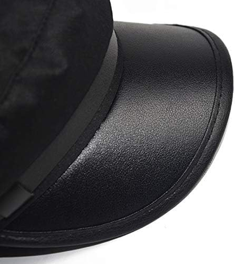 Unisex Beret, Sun - Protective and Breathable Flat - Top Hat, Suitable for Daily Fashion Accessories (Black, One Size) image number 2