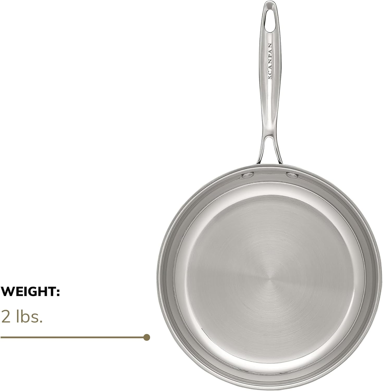 Scanpan SP71002000 Impact Fry Pan, 20Cm Diameter, Silver image number 3