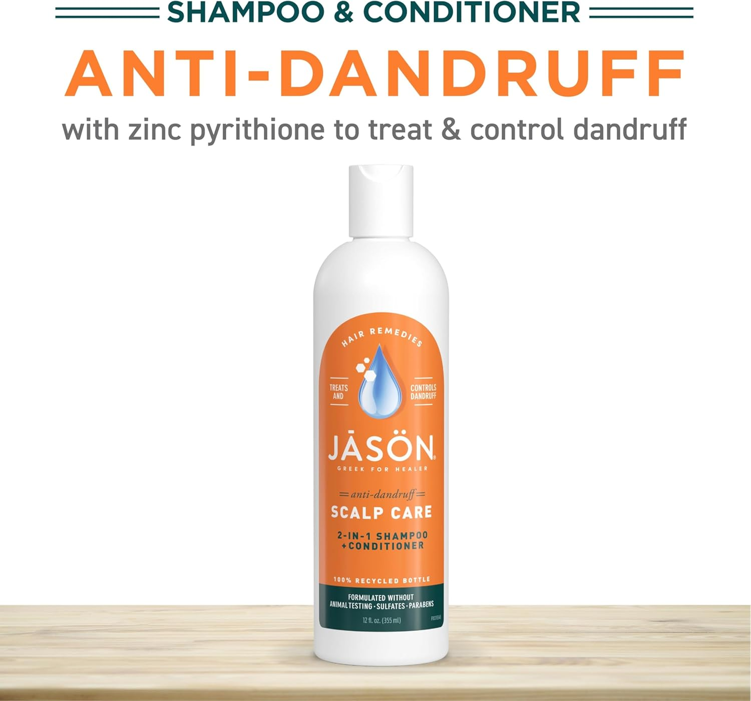 Jason 2 In1 Shampoo + Conditioner-12 Oz image number 2