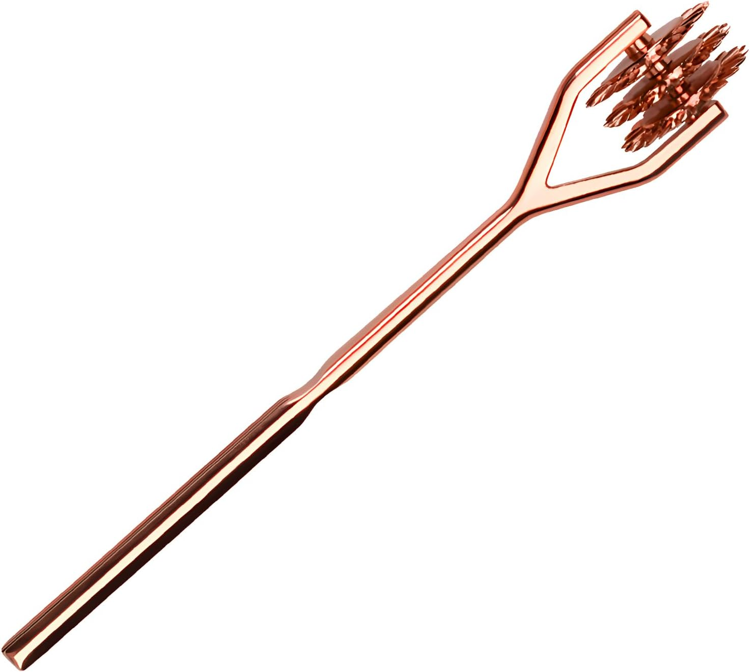 Wartenberg Pinwheel Stainless Steel - 3 Head Neuro Diagnostic Instrument, Medical Sensory Testing Tool with Rolling Gear Wheel