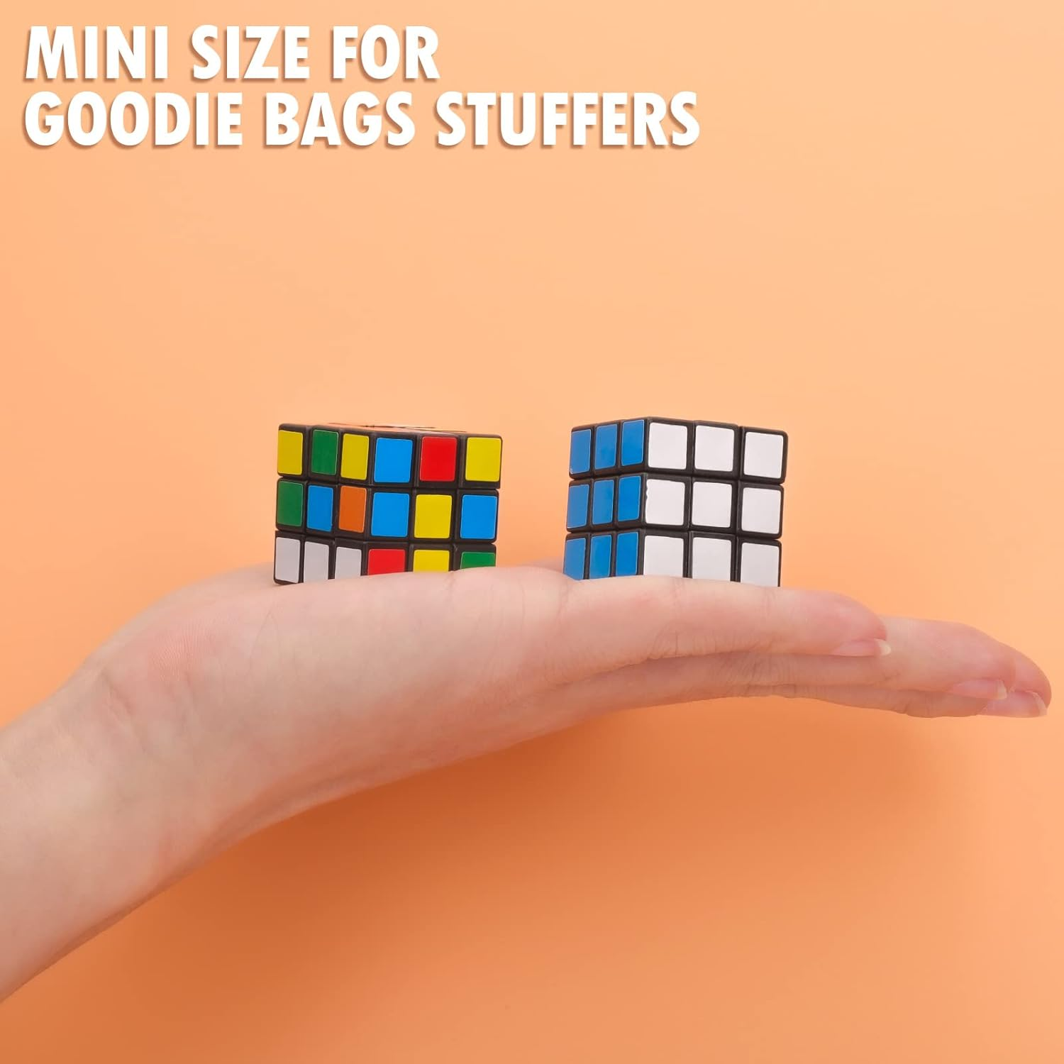 24 Pcs Mini Cubes Bulk, Puzzle Cubes Party Favors, 1.18In 3&times;3&times;3 Cube Set, Stress Relief Toys, Party Favors Cube, Birthday Party Gifts, Party Supplies for Boys and Girls, Kids and Adults