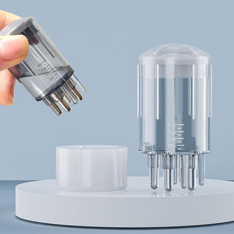 1Pc Scalp Applicator Comb,Hair Growth Care Hair Massager, Portable Hair Oil Applicator Bottle Scalp Massager, Hair Oil Applicator for Scalp Massager and Hair Growth Care (White)