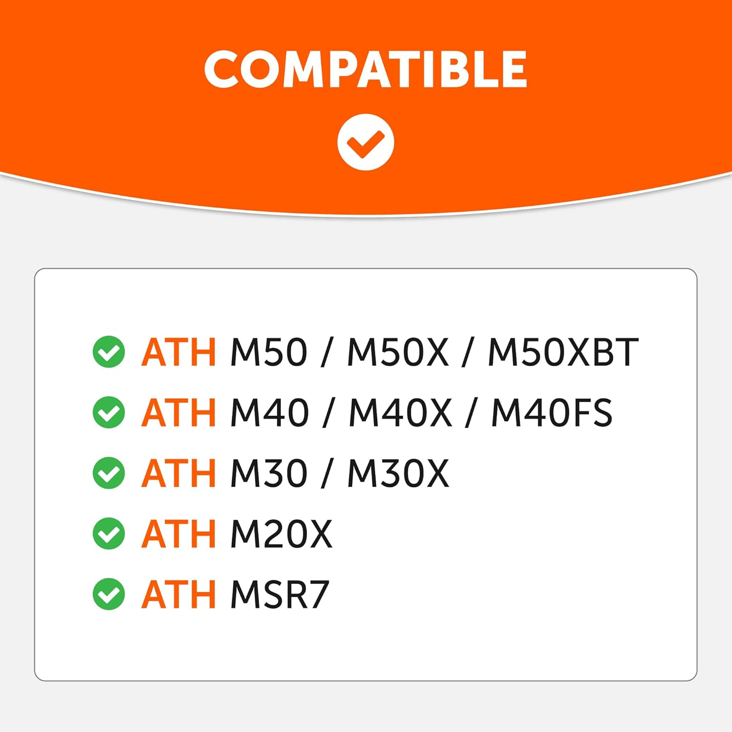 WC Bandz V2 Protective Headband Cover for Audio Technica ATH M Series Headphones - Machine Washable, No More Flaking Leather - Compatible with M50X / M50XBT / M50 / M40X & More | (Black Camo) - 90'S Black image number 2