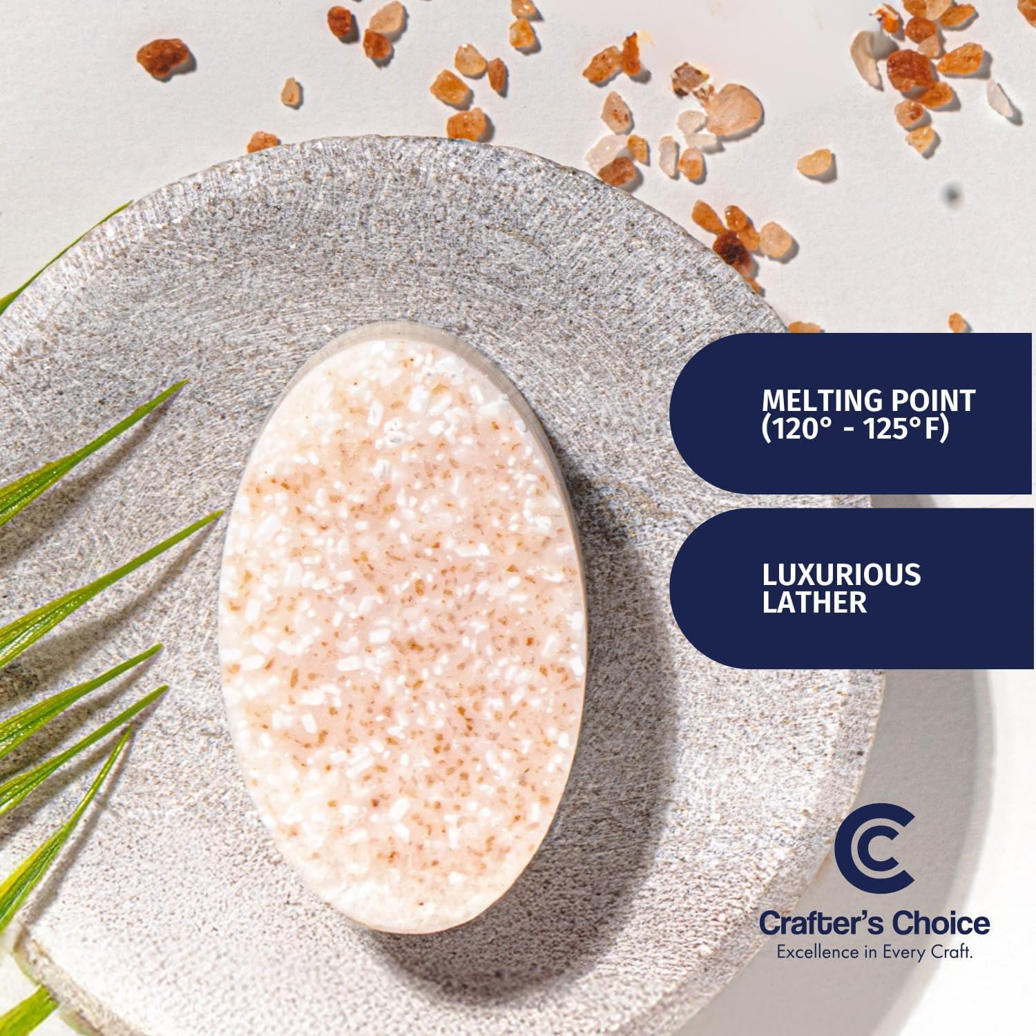 Detergent Free Clear Low Sweat Melt & Pour Soap Base - Crafters Choice MP Soap Base image number 2