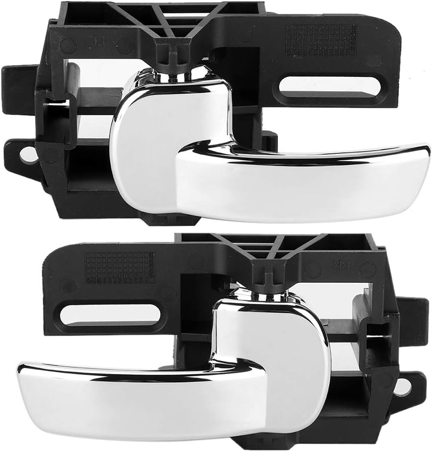 Qashqai 2004&ndash;2007 Chrome-Inner Door Handle 80671-JD00E KIT for Elegant Car Decoration image number 4