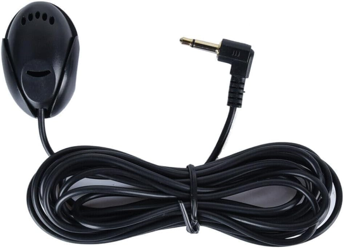 Car Microphone, 3.5 MM External Microphone Mic for PC Phone DVD Car Stereo Radio Navigation image number 6