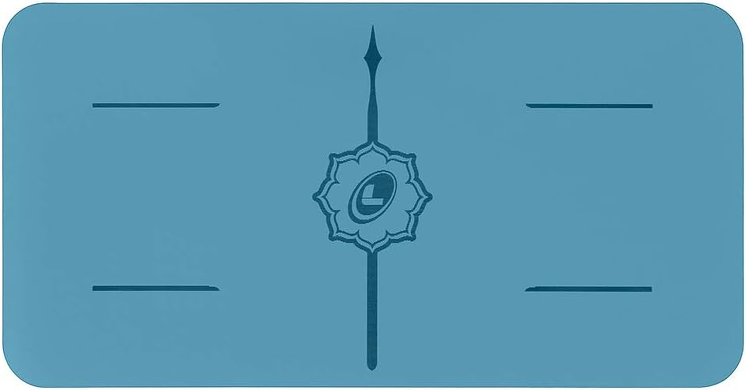 Liforme Yoga Pad - Free Yoga Bag Included - Patented Alignment System, Warrior-Like Grip, Non-Slip, Eco-Friendly and Biodegradable, 4.2Mm Thick Pad for Knee, Elbow and Hand Support during Yoga