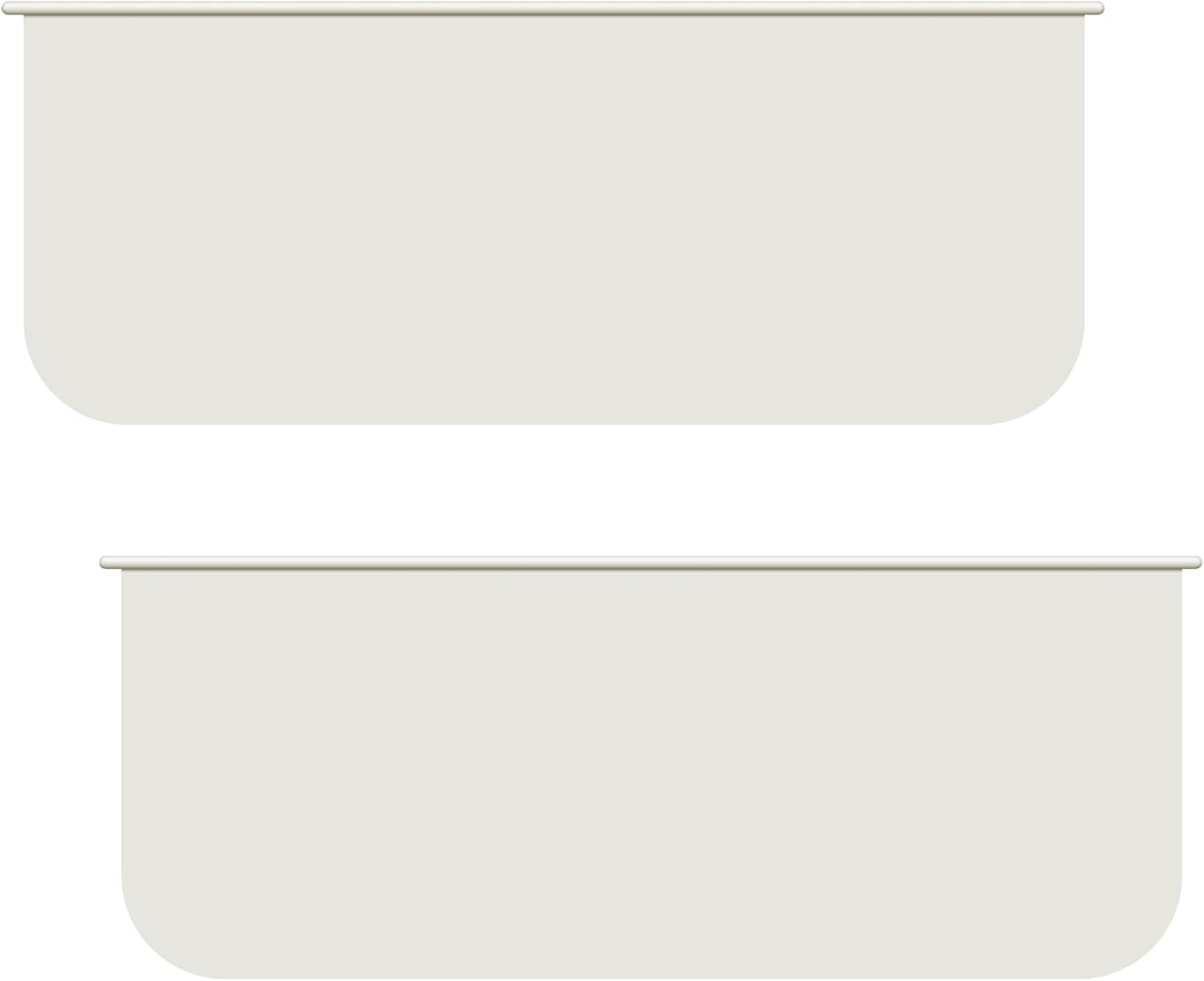 Maasechs 2 Pcs RV Damper Replacement RV Exhaust Vent Cover Exterior Range Stove Vent Cover outside Damper for Camper Trailer Motorhome, White image number 3