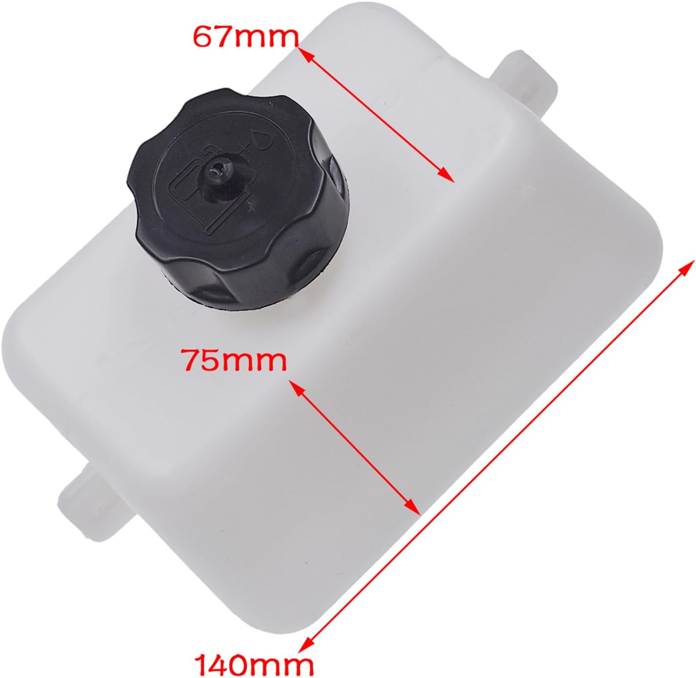 JRL Petrol Fuel Tank 43 47Cc 49CC Quad ATV Mini Dirt Pit Bike Pocket Rocket Scooter image number 1