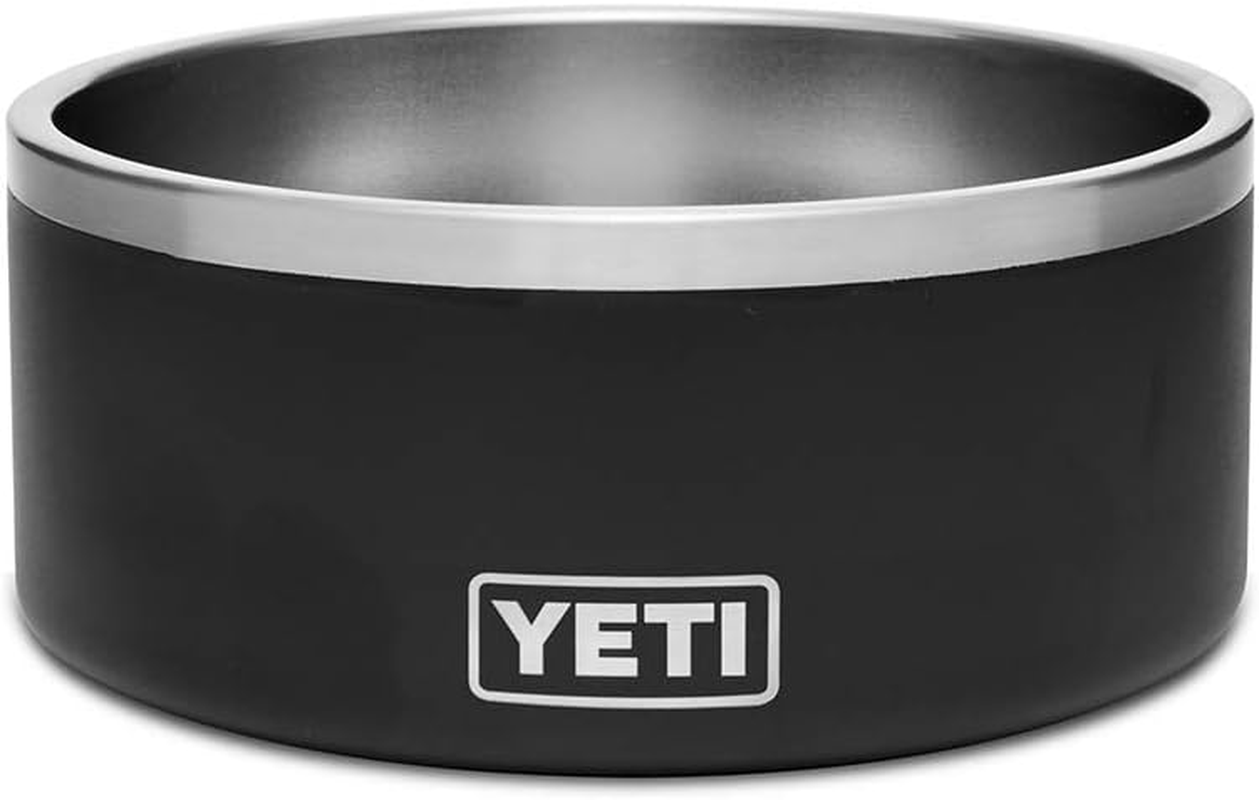YETI Boomer 8, Stainless Steel, Non-Slip Dog Bowl, Holds 64 Ounces, White
