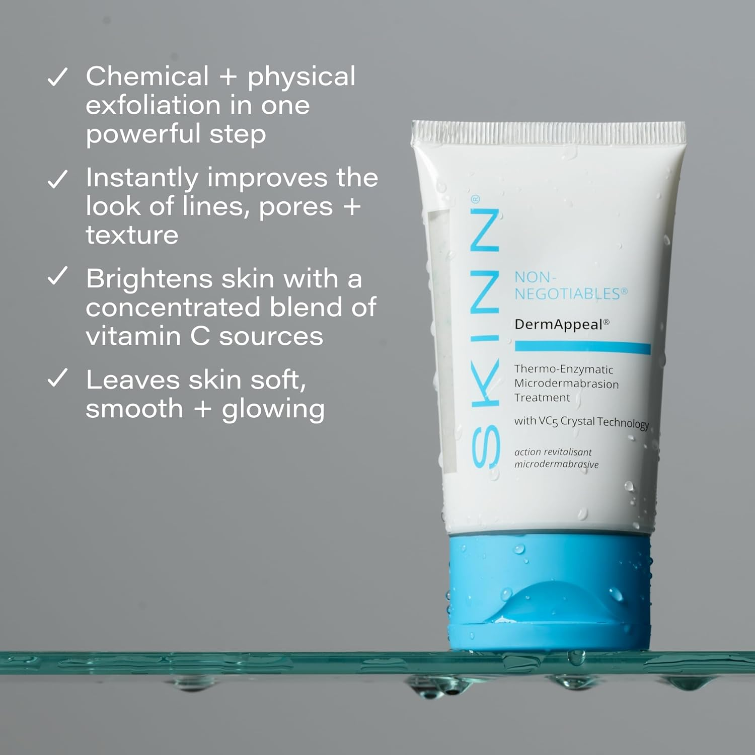 Dermappeal by SKINN Thermo-Enzymatic Microdermabrasion Treatment (Tube) 57Ml 2.0Oz image number 3