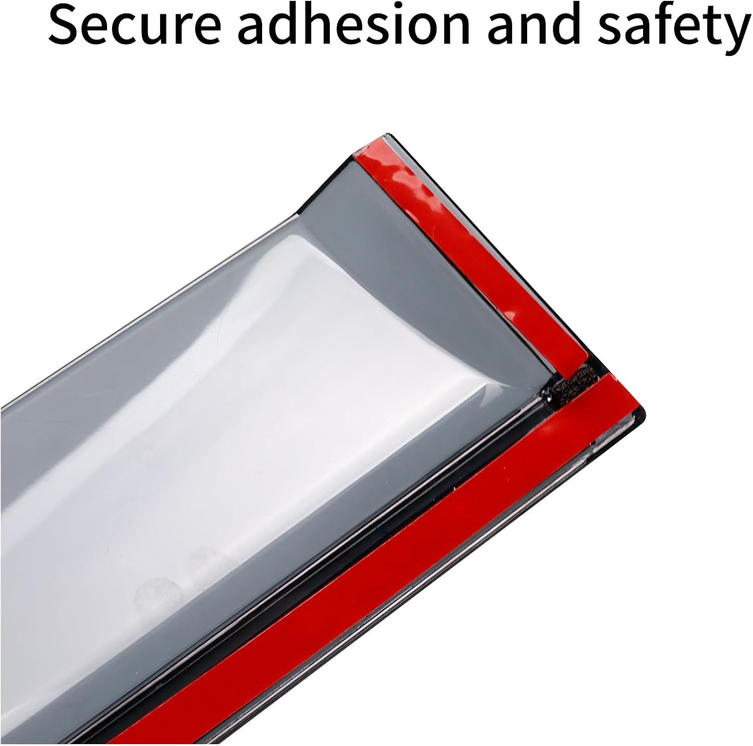 Car Window Visors Fit for BYD Shark 6 2024-2025, Wind Deflector, Rain Shield Protector, Sun Visor Cover, Window Sun Visor, Set of 4 Pieces image number 3