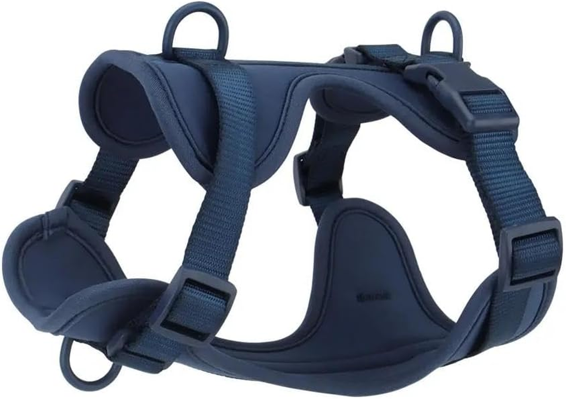 Outdoor Waterproof Dog Harness Pet Walking Training Harness Fashionable Pet Chest Harness French Bulldog Chihuahua Pug Durable Nylon Harness,E,Xs image number 2