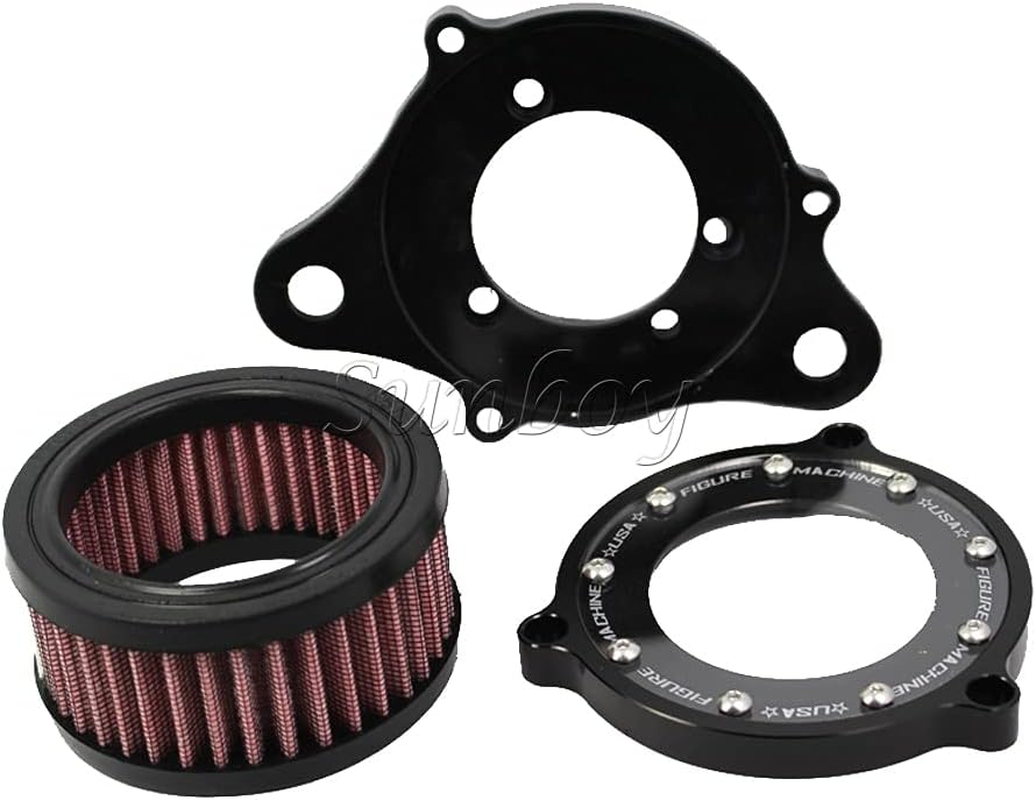 Premium Motorcycle Parts CNC Motorcycle Bike Air Filters System for Harley Davidson Sportster XL 883 X48 1200 2004-2014 Motorbike Air Cleaner Accessories image number 4