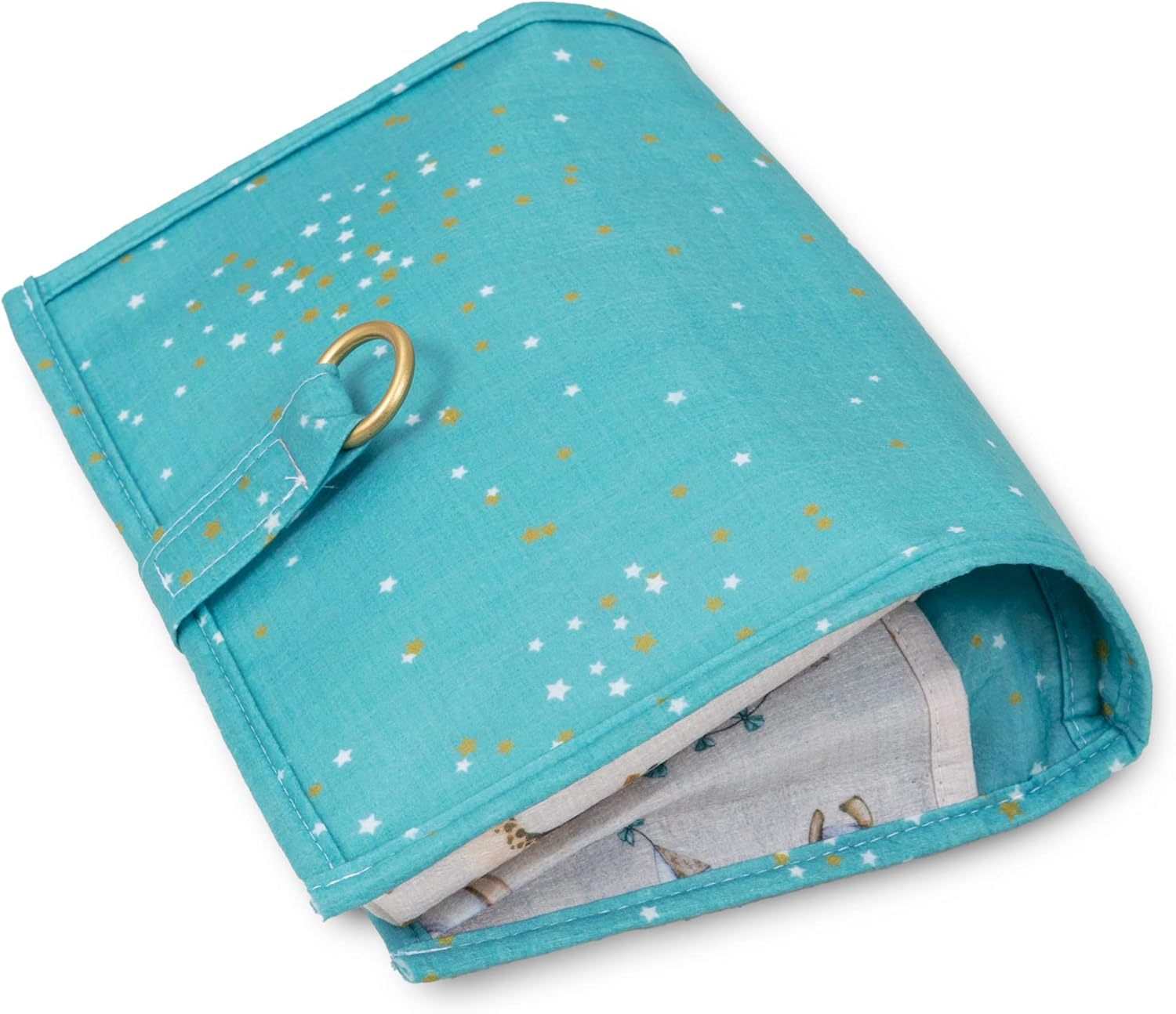 Compact Baby Diaper Handbag - Nursery Handbag (Pink and Blue Color Options) image number 4