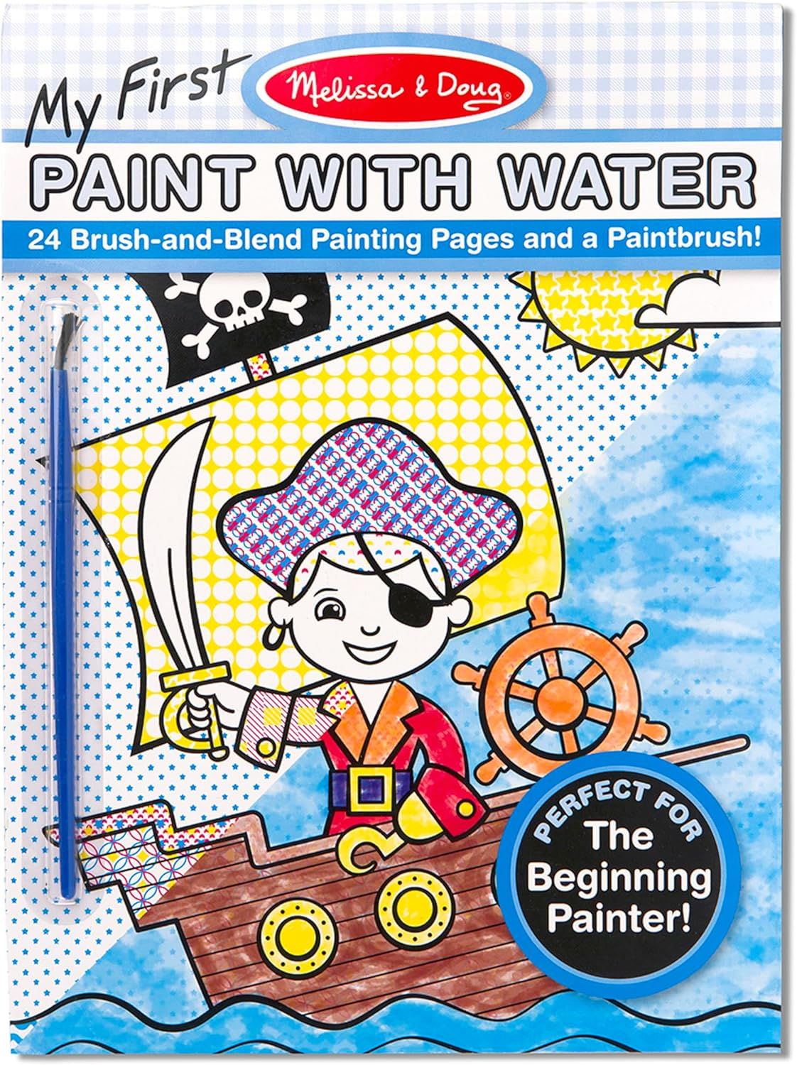 Melissa and Doug - My First Paint with Water - Pirates Space image number 3