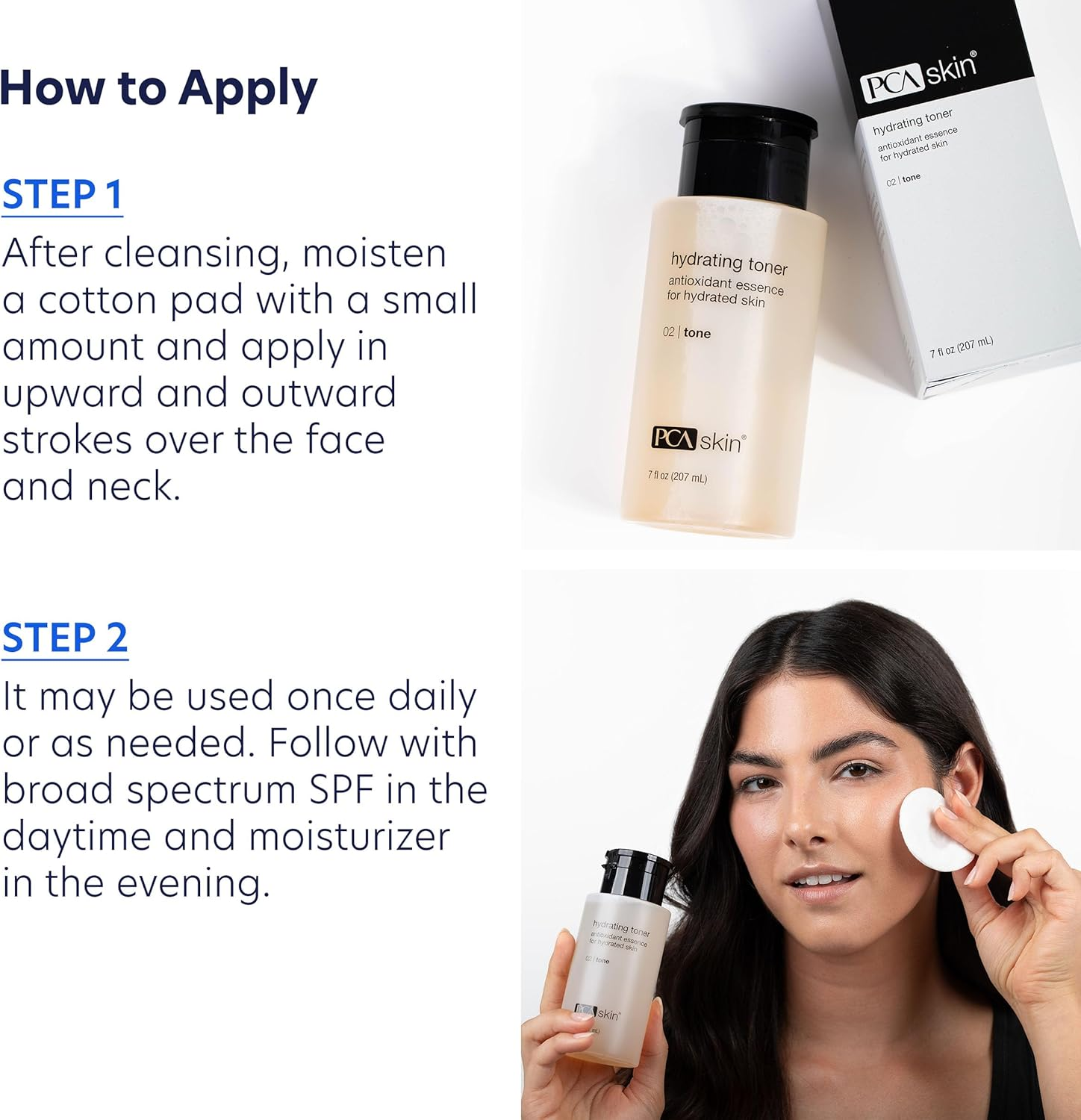 PCA Skin Hydrating Toner for Unisex 7 Oz Toner, 206.5 Ml image number 5