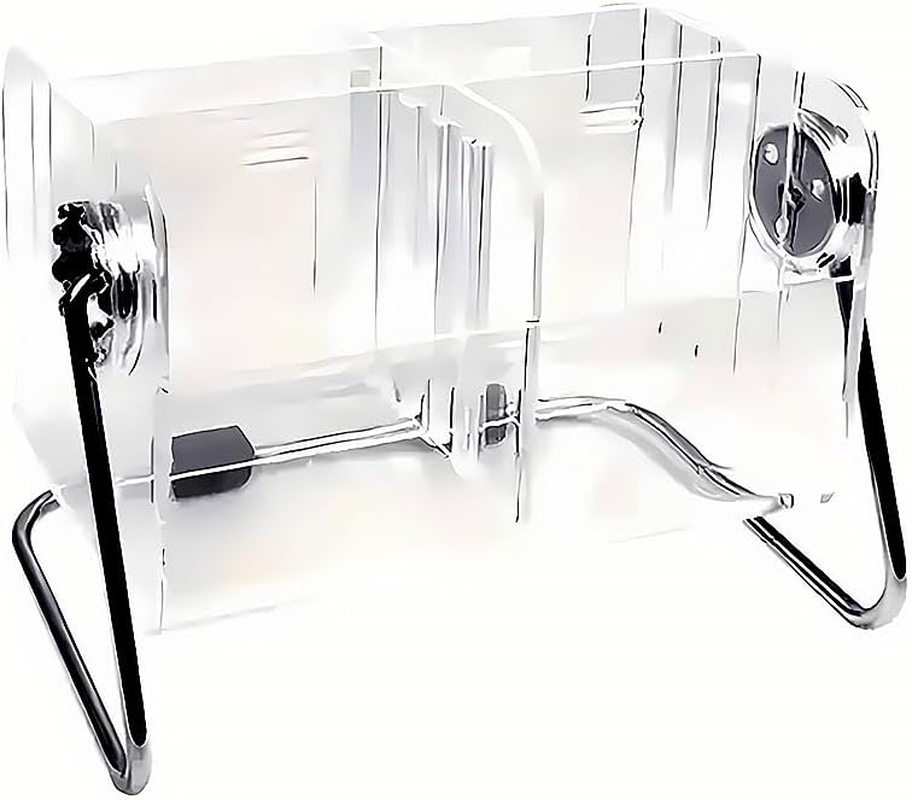 AIMALL Premium Coffee Table Remote Control Storage Box - Glasses & Cosmetics Organizer, Vertical High Color Value, Large Capacity, Adjustable Compartments, Easily Accessible - Multi-Purpose Bedroom St image number 4