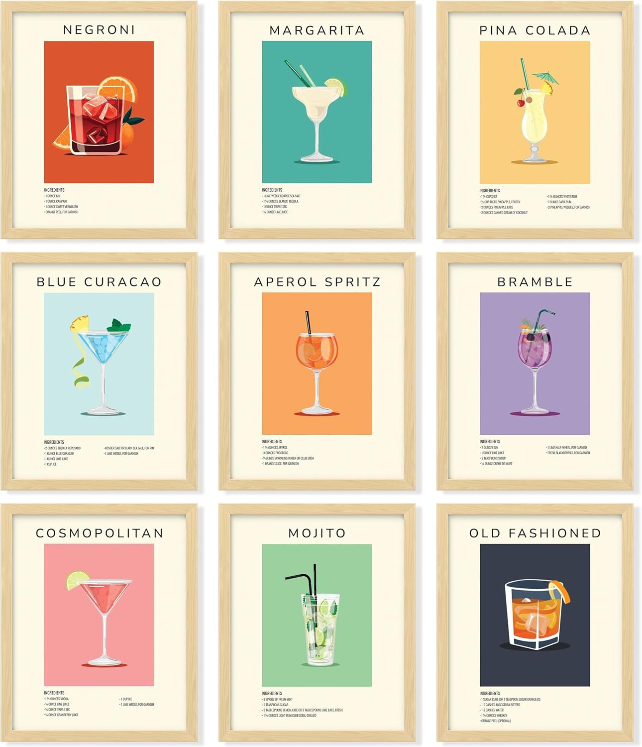 97 Decor Vintage Space Poster for Walls - Retro Space Wall Art, Space Grand Tour Travel Pictures Exoplanet Exploration Art Print, Retro Futurism Astronomy Mens Wall Decor (7X10 Unframed)