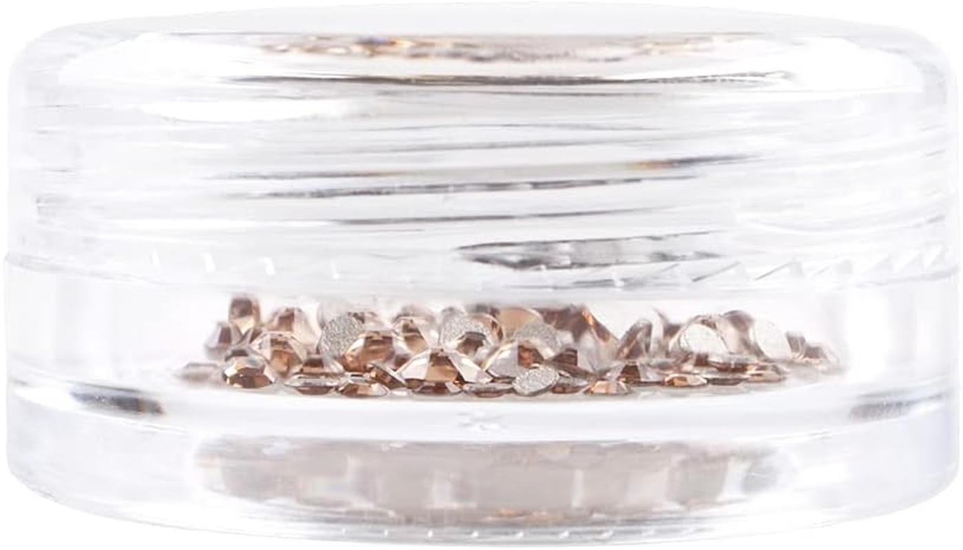 Catherine Nail Art Rhinestones Selection Privilege Orange Gold (Approx 100 Pieces) image number 1