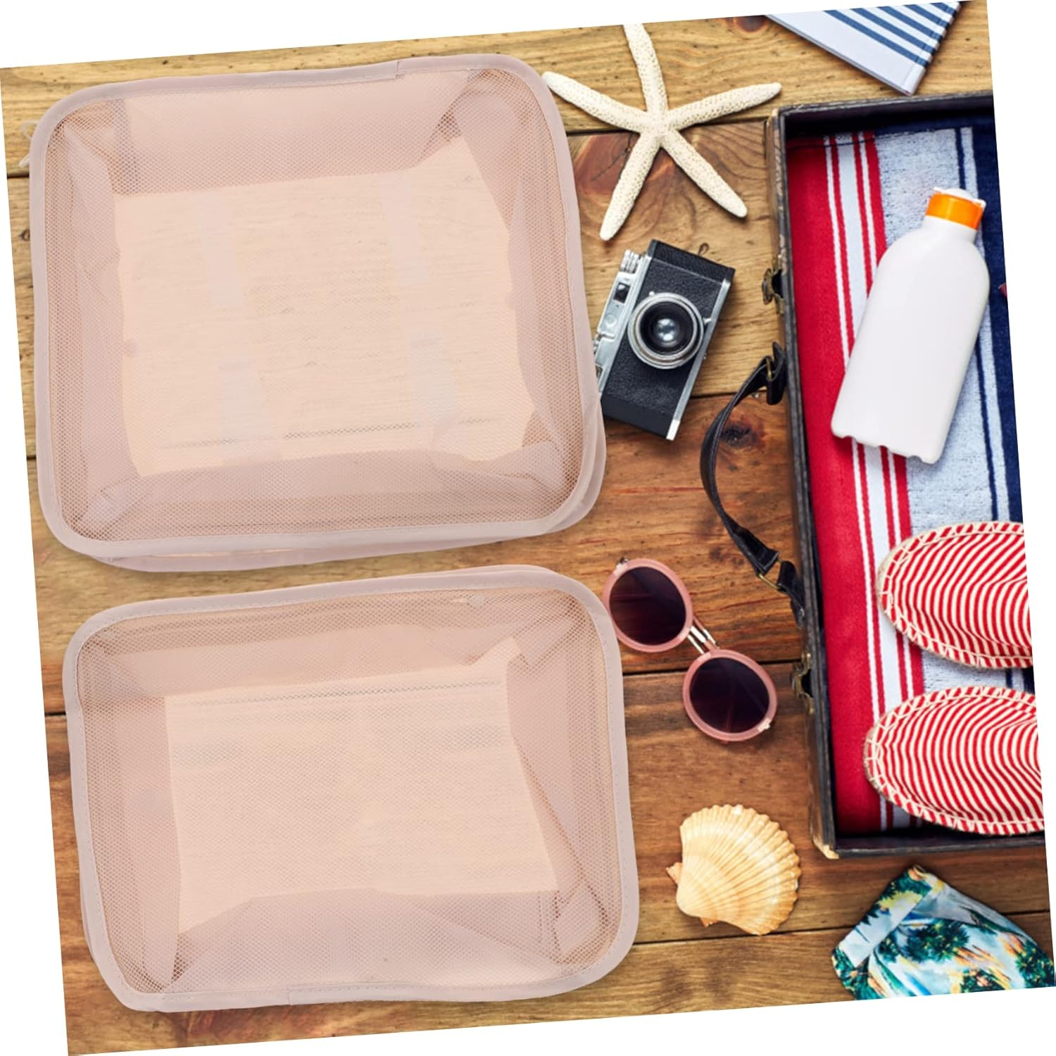 TINEASUR Moving Bags Travel Laundry Bags Large Capacity Packing Cubes for Suitcase Organization image number 1