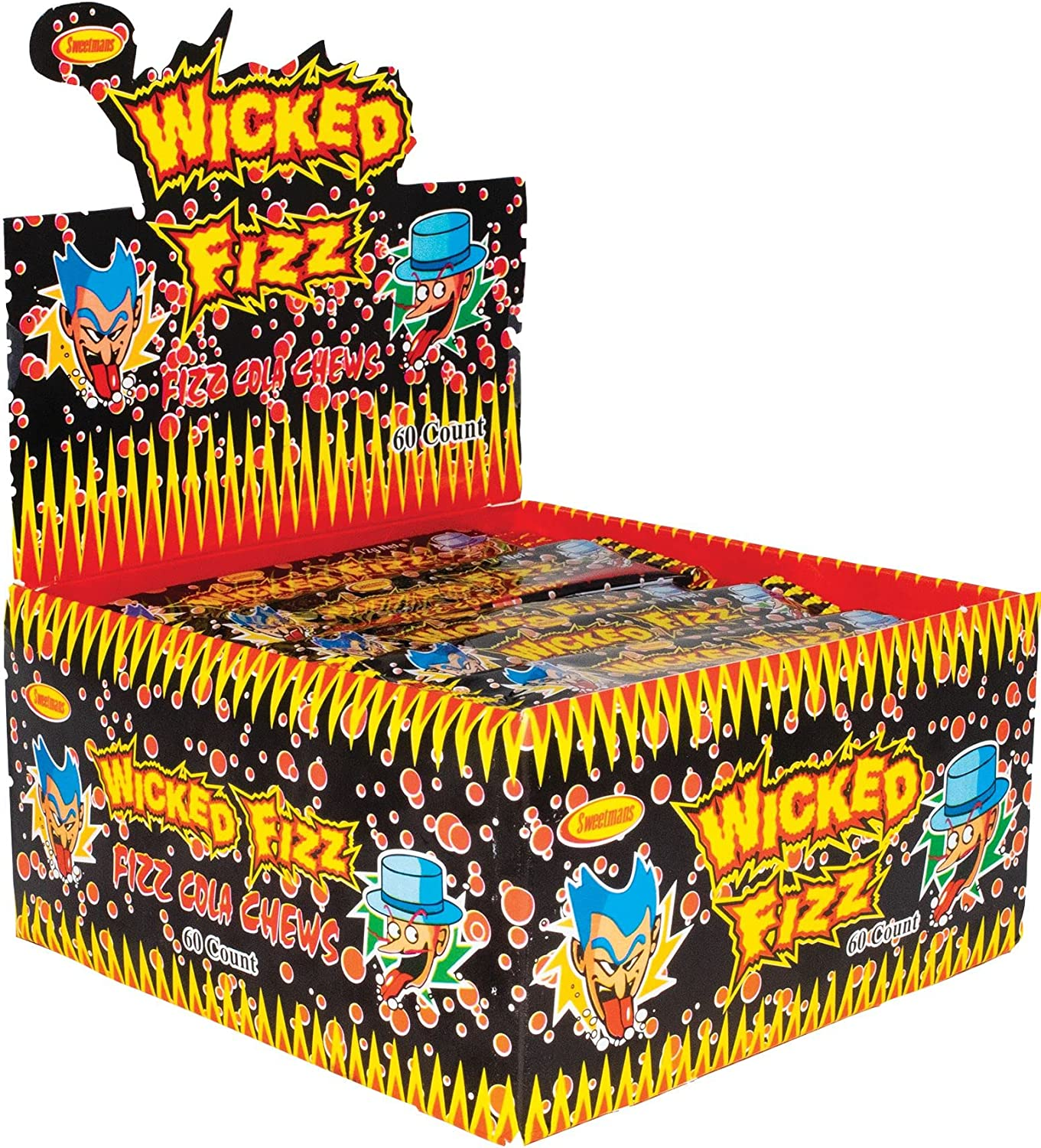 Wicked Fizz Blue Raspberry Flavour 12G X 72 image number 3