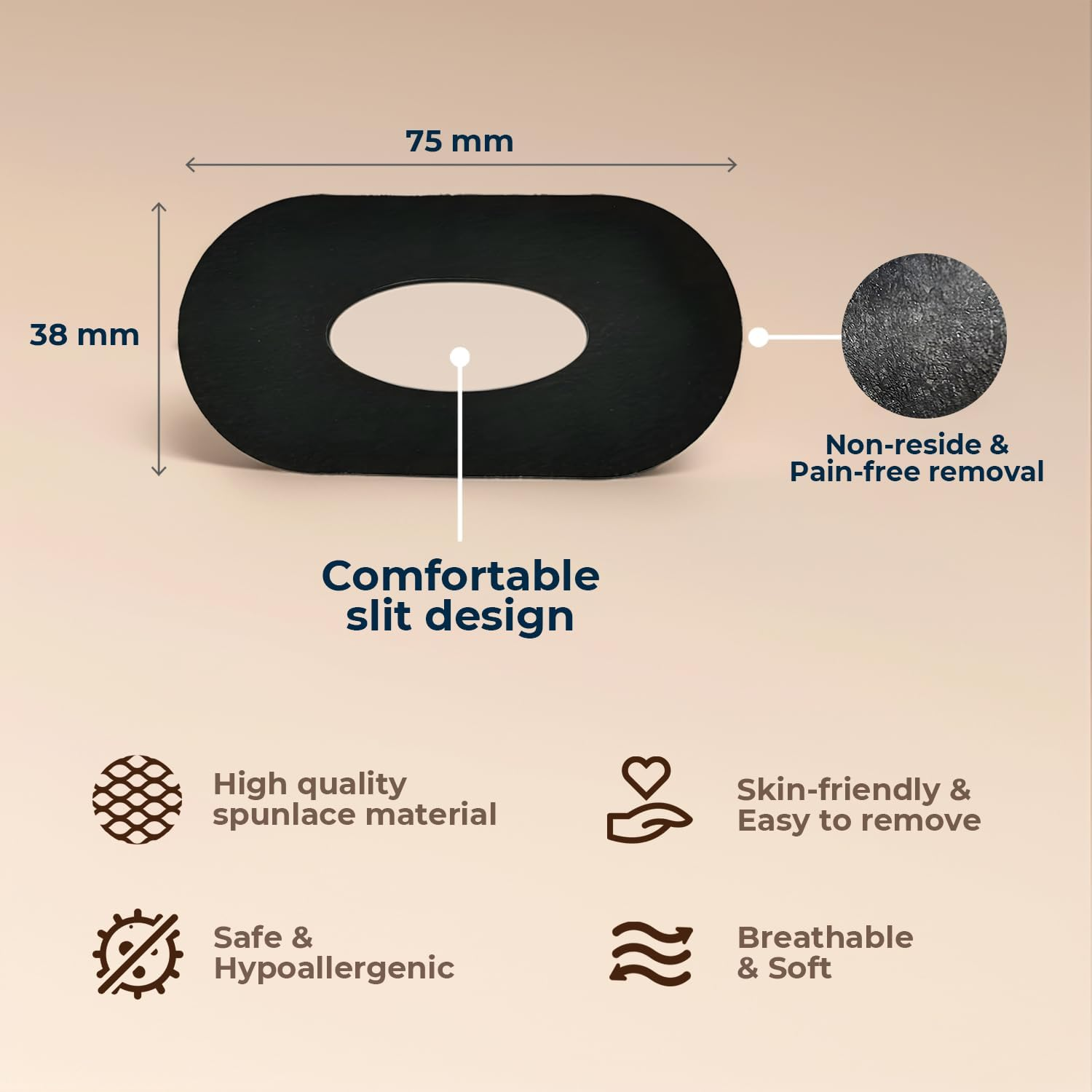 30Pcs Anti-Snoring Mouth Tape, Gentle Sleep Strips for Promoting Nasal Breath & Reducing Snoring, Hypoallergenic & Pain-Free Removal, Suitable for Sensitive Skin image number 5