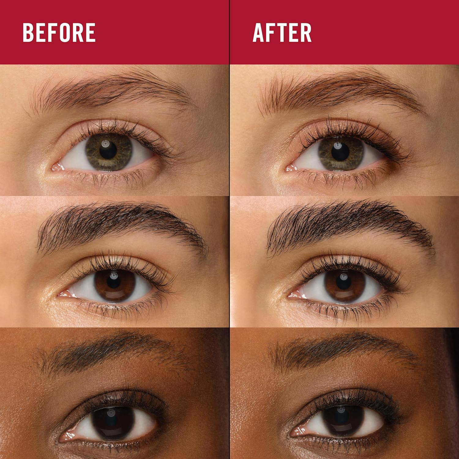 Rimmel Wonder'Freeze Brow Lamination Gel, 001 Clear, Brow Wax, Sculpts Brows, Lightweight, Vegan Formula - Deep Brown image number 3