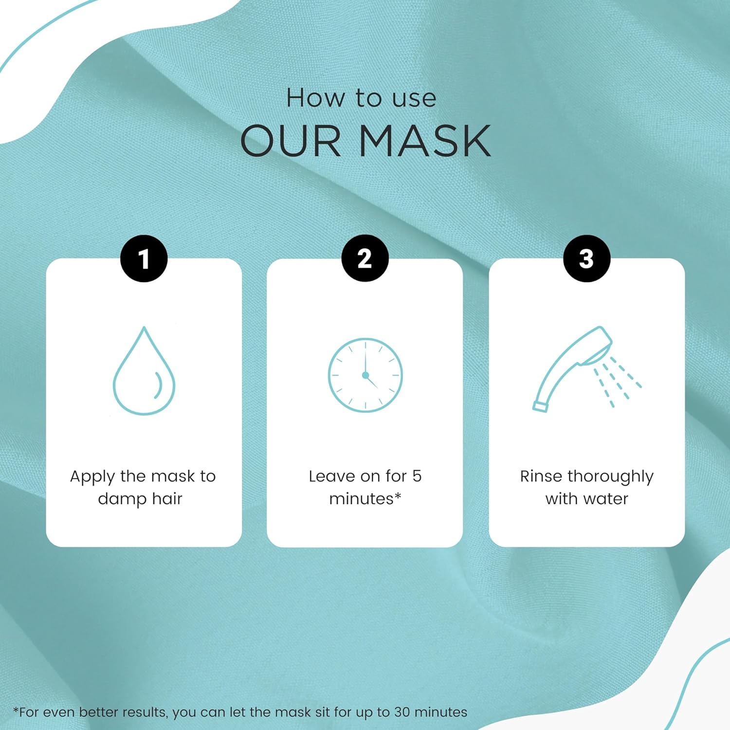 Kerargan - Hair Mask with Coconut, Argan and Chamomile Oil to Deeply Nourish Your Hair and Moisturise - for Dry and Brittle Hair - No Sulphates, Parabens and Silicone - 500 Ml image number 3