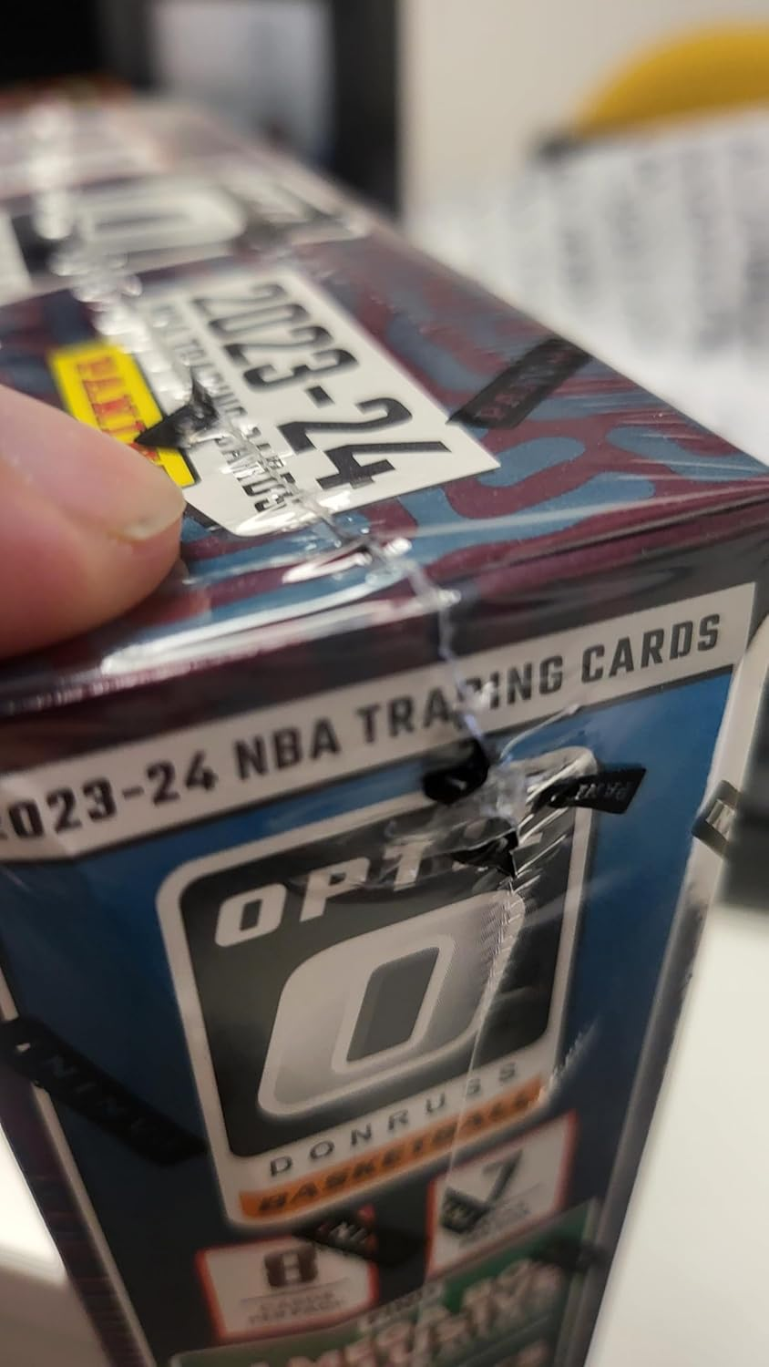 2023-24 Panini Donruss Optic Basketball Mega Box (56 Cards/Box) Hyper Parallels Sealed image number 3