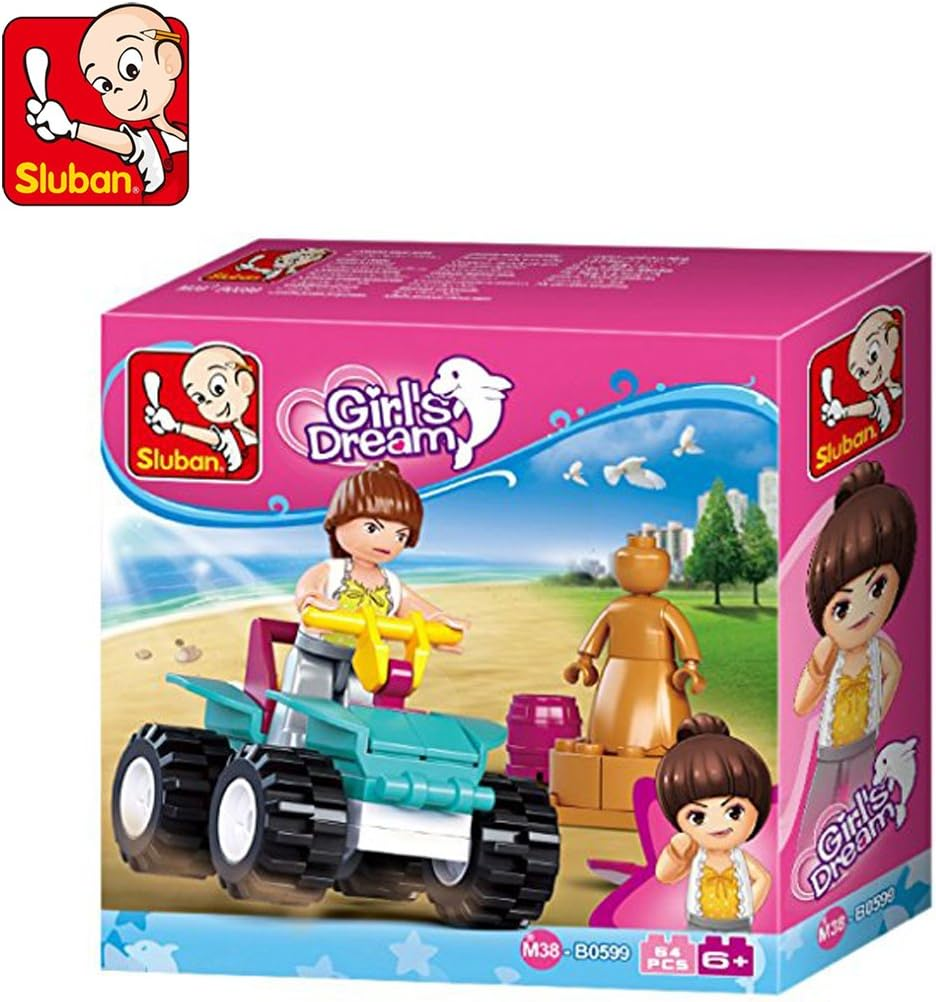 Sluban M38-B0599 Quad Bike, Multi-Colors