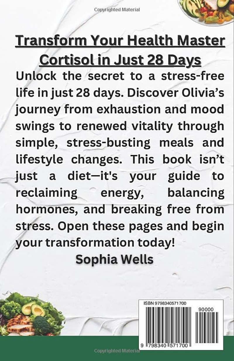 Cortisol Detox Diet Plan: 28 Days of Effective Strategies to Manage Cortisol, Reduce Stress, and Achieve Hormonal Balance image number 1