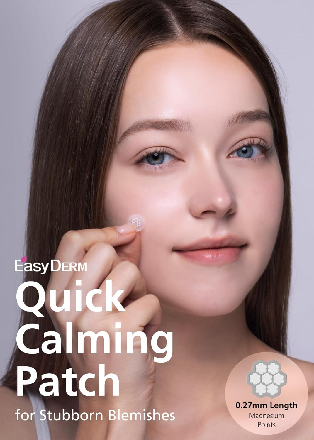 Easyderm Quick Calming Magnesium Patches (30 Patches) with CICA Ampoule image number 2
