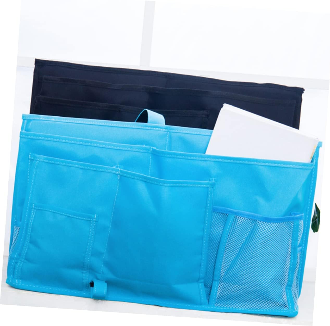 Garneck Oxford Fabric Multi-Functional Bedside Storage Hanging Pouch Book Organizer for Dormitory Camping and Everyday Use for Bedside Use and Items Storage image number 1