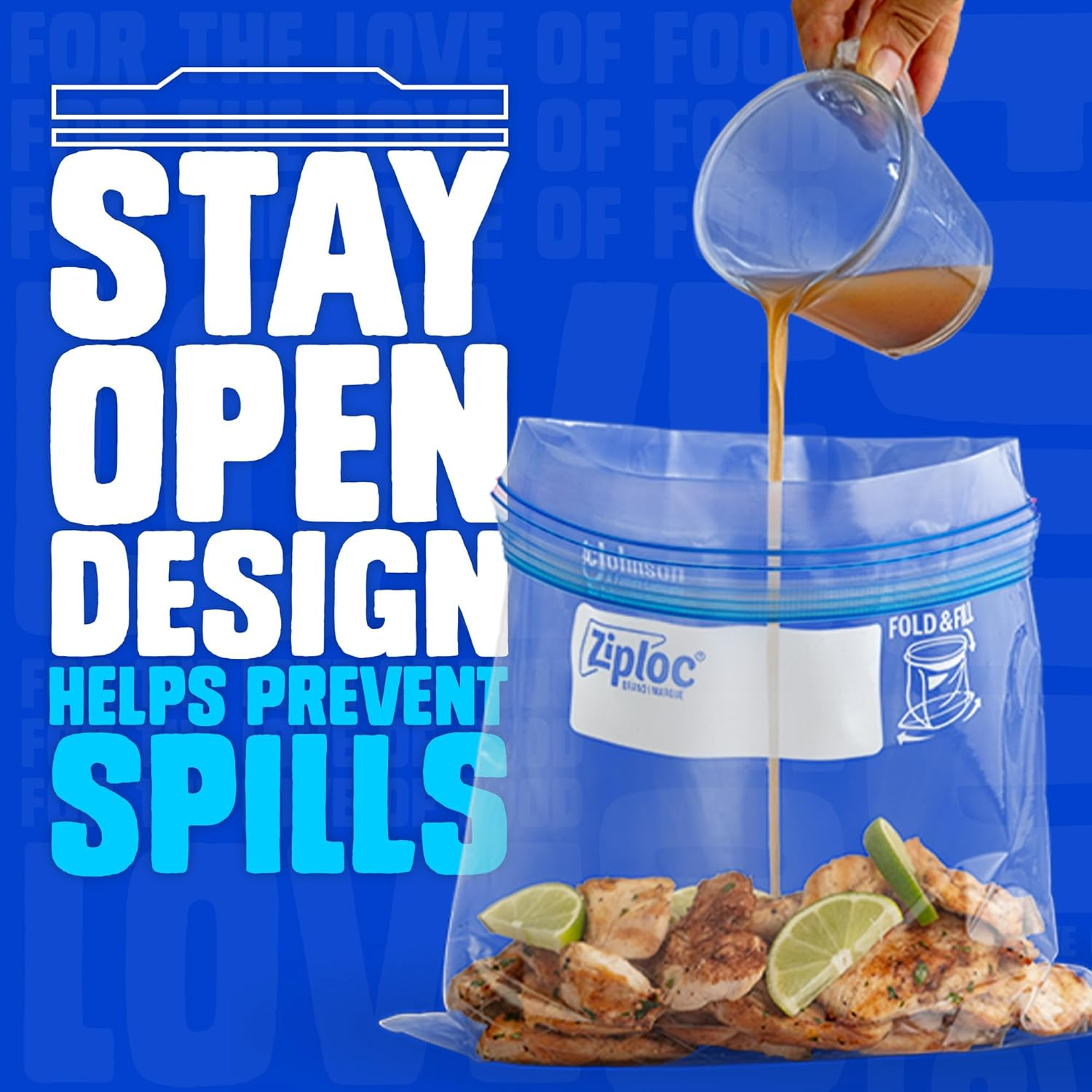 Ziploc 2-Gallon Freezer Bags, 30 Count image number 4