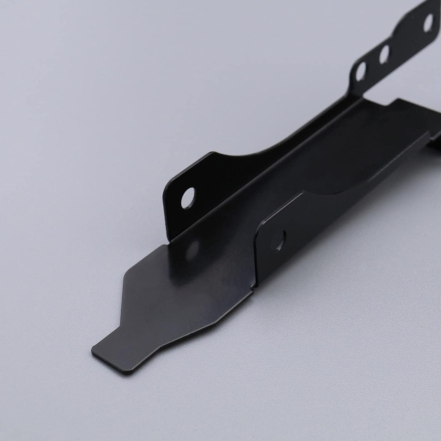 Ecsing PCI Slot Bracket Dual Fan Mount Rack GPU Bracket for Mounting One/Two 120Mm Computer Case Fans Computer Radiator Holder Black Metal image number 1