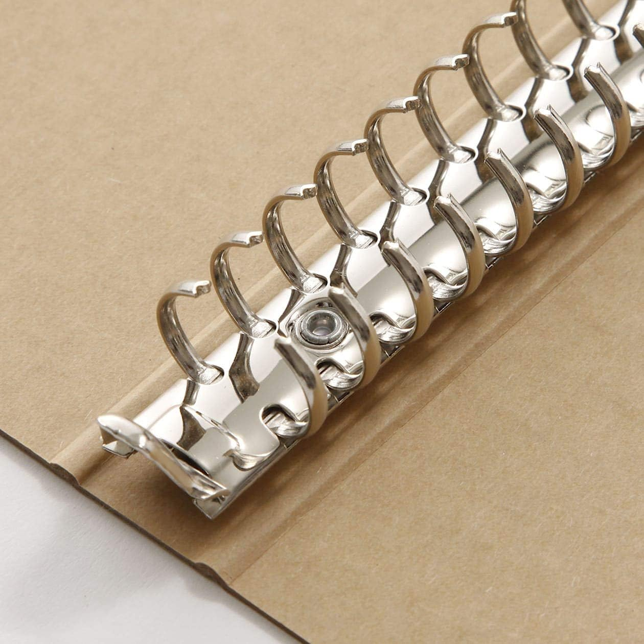 MUJI 82109917 Binder A4, 30 Holes, Beige