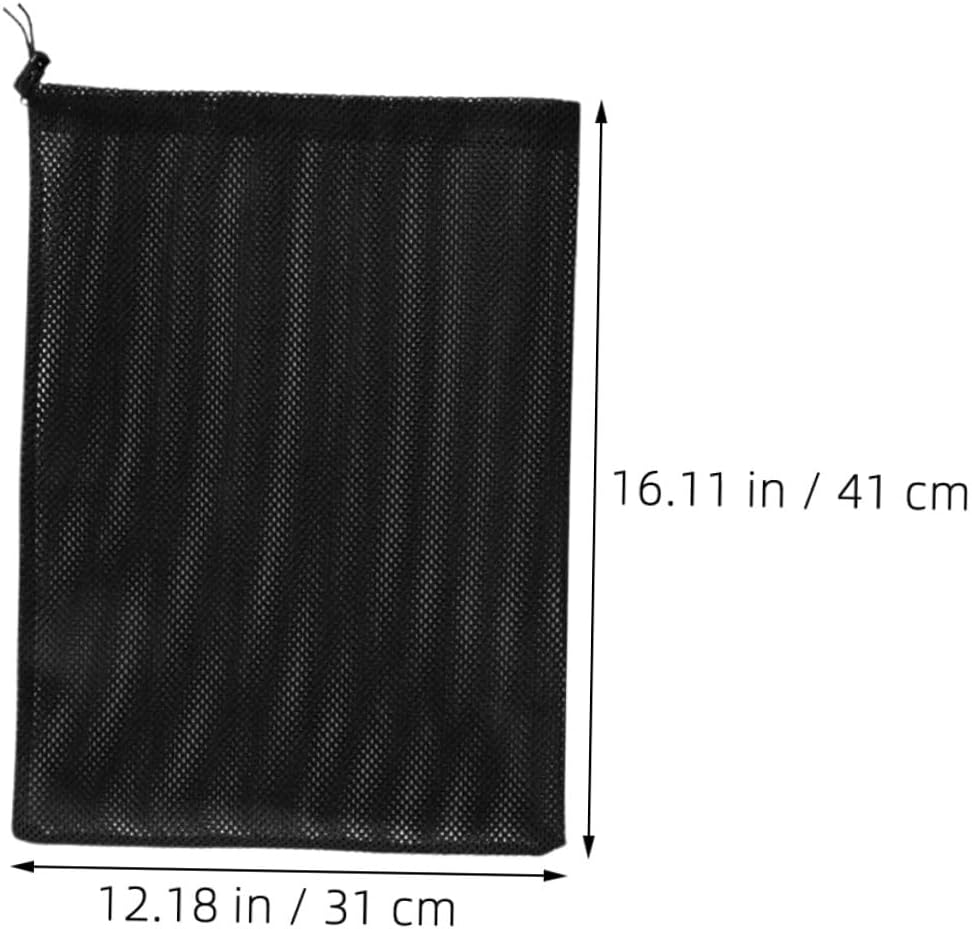 Large Fine Mesh Pump Filter Bag with Drawstring Polyester Strainer for Outdoor Filtration Easy Installation and Reusable Water Pump Mesh Cover image number 6