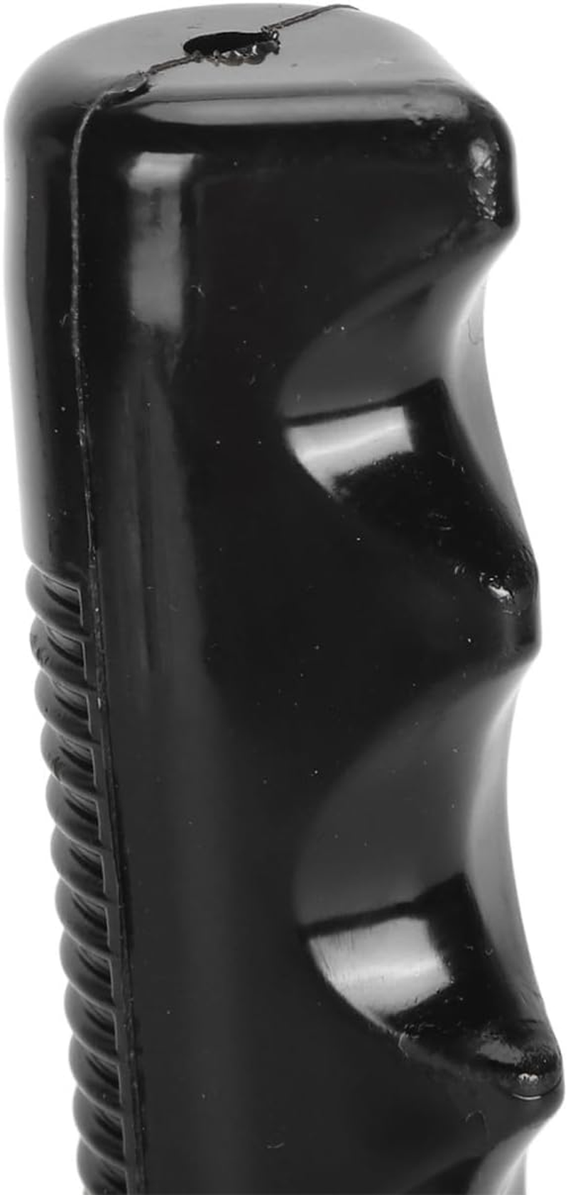 Tihebeyan 9 Inch Cowbell with Handle,Cheering Bell for Sporting Events,Cow Bell Loud Noise Maker Hand,Loud Alarm for Football Games, Concert, Farm Hand Chimes (Black) - Black image number 4