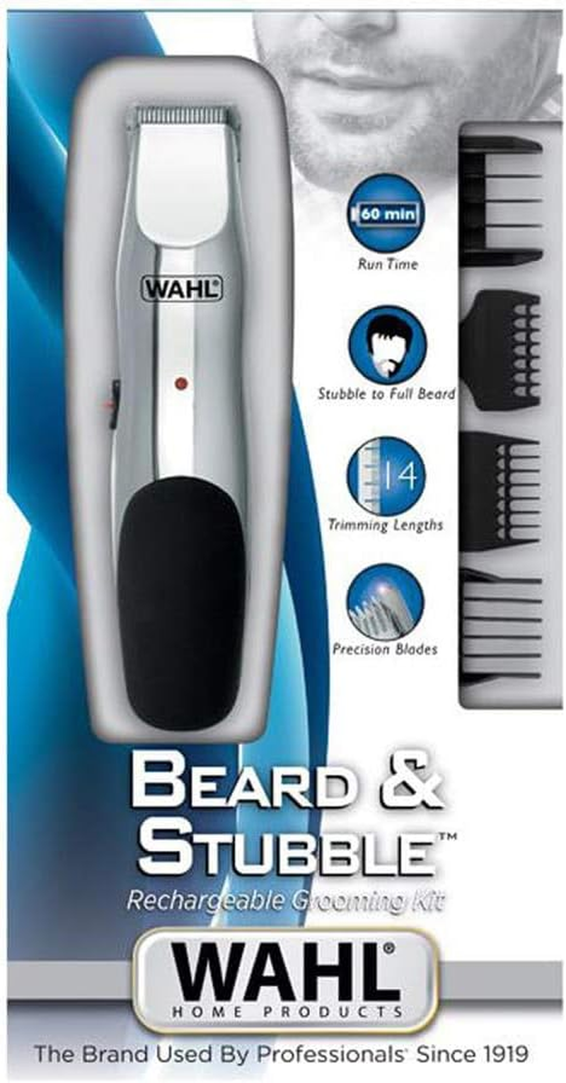 Wahl Beard & Stubble & Moustache Rechargeable Trimmers Cord/Cordless 4212 image number 1