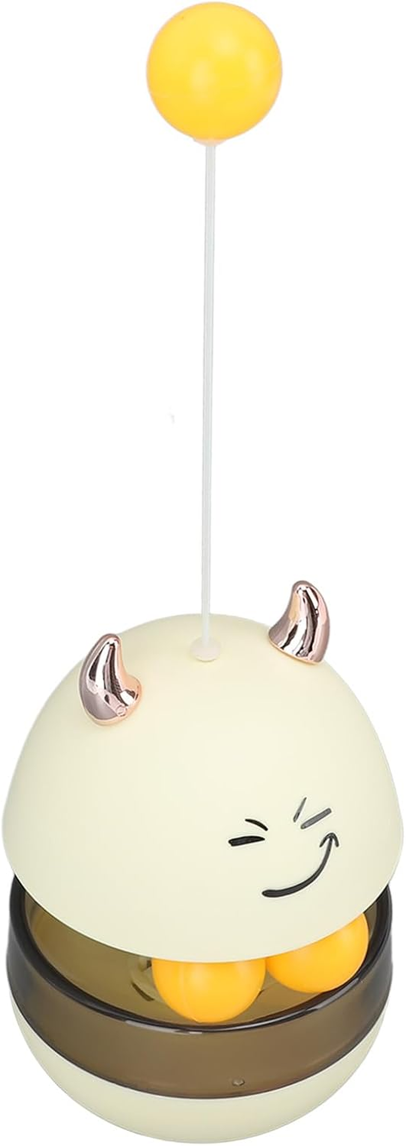 Interactive Cat Food Feeder,Cat Dispenser Toy,Cat Puzzle Treat Toy,Cat Puzzle Dispenser with Ball,Ball Treat Feeder for Indoor Cat /749