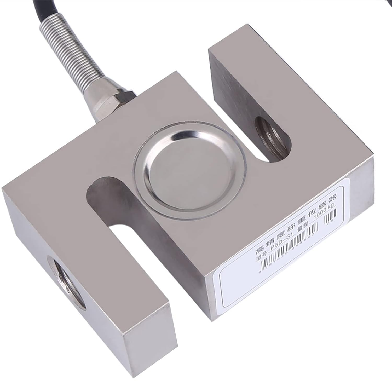 High Accuracy Metal Load Load Sensor, Weight Sensor Cell 1000Kg Acceleration Cell Scale Weighting 1000Kg 2204Lb High Accuracy Weighing