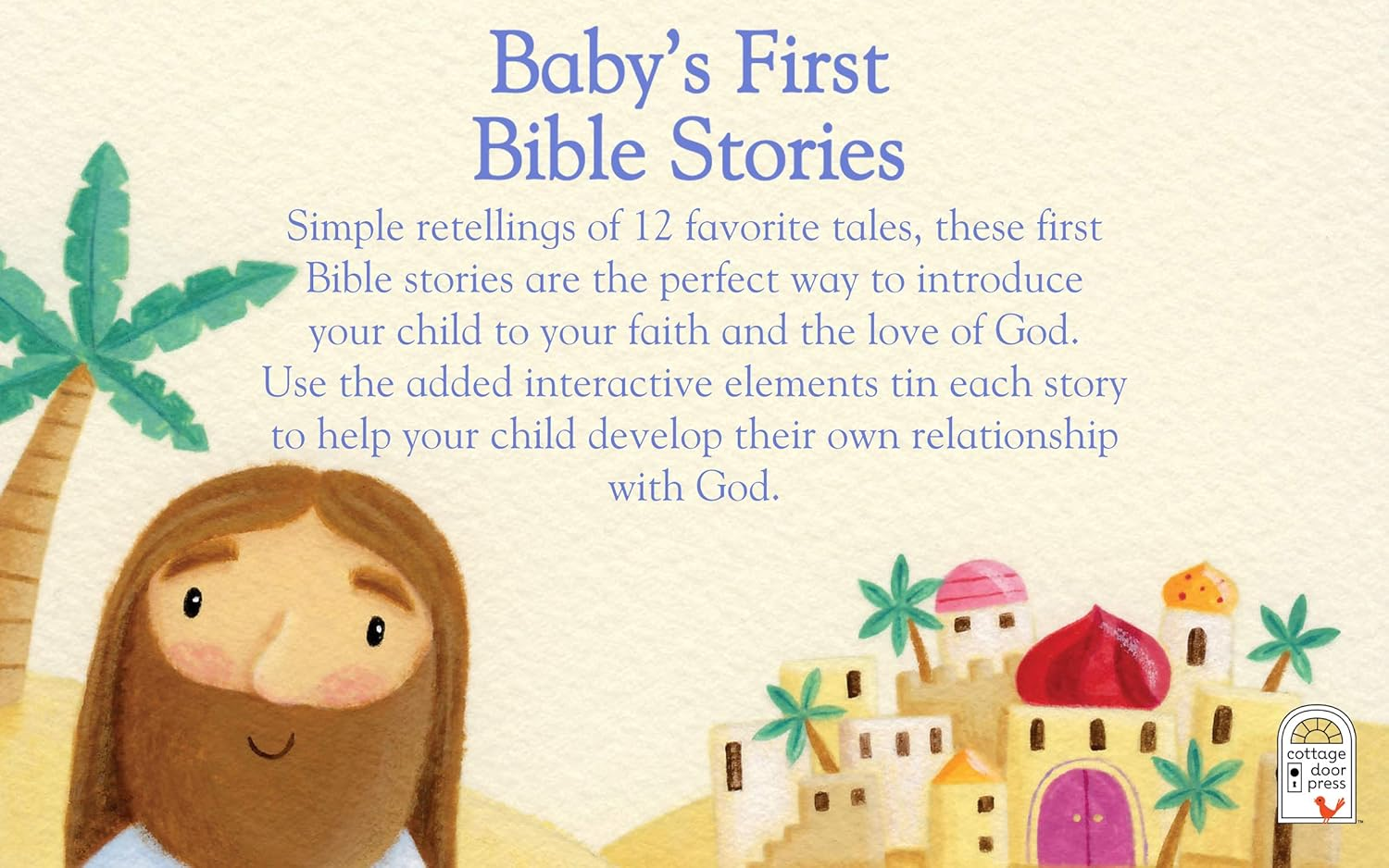 Baby'S First Bible Stories Padded Board Book - Gift for Easter, Christmas, Communions, Newborns, Birthdays image number 6